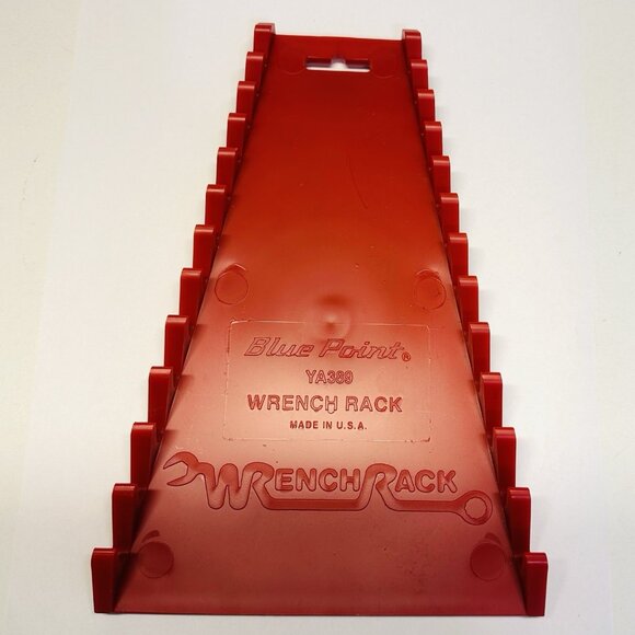 Snap-On Blue Point 12 Slot Wrench Rack Tray Red YA389 - Picture 1 of 9